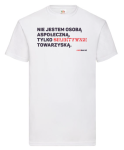 T-shirt klasyczny: Nie jestem osobą aspołeczną, tylko selektywnie towarzyską.