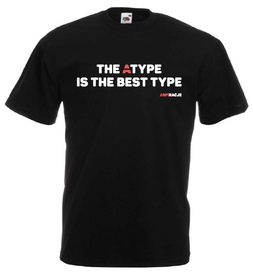 Atype koszulka czarna męska