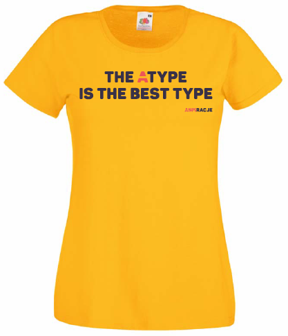 Atype koszulka żółta damska