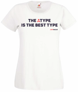T-shirt damski: The Atype is the best type