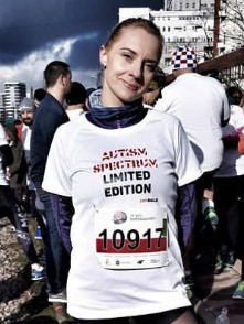 koszulka ASPIRACJE sportowa III Bieg Razem dla autyzmu
