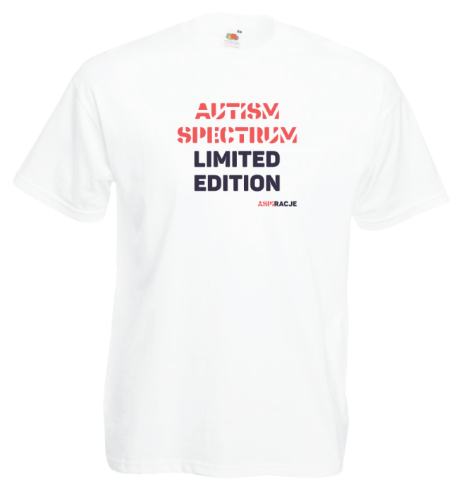 Koszulka ASPIRACJE Autism spectrum limited edition Dzień świadomości autyzmu