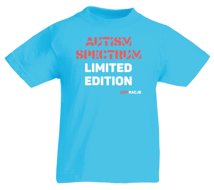 Koszulka ASPIRACJE Autism spectrum limited edition Dzień świadomości autyzmu