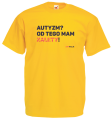 Koszulka ASPIRACJE Autyzm? Od tego mam zalety! Dzień świadomości autyzmu