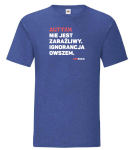 T-shirt klasyczny: Autyzm nie jest zaraźliwy. Ignorancja... [rozm. S]