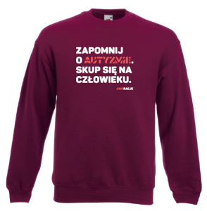 Bluza klasyczna: Zapomnij o autyzmie. Skup się na człowieku.