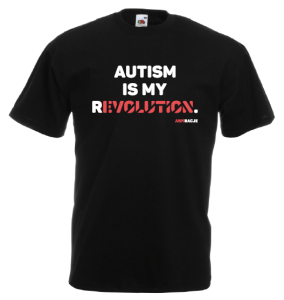 T-shirt klasyczny: Autism is my Revolution