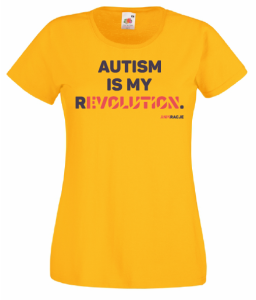 T-shirt damski: Autism is my Revolution