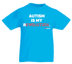 T-shirt dziecięcy: Autism is my Revolution