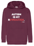 Bluza dziecięca z kapturem: Autism is my Revolution