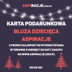 Karta podarunkowa - bluza dziecięca