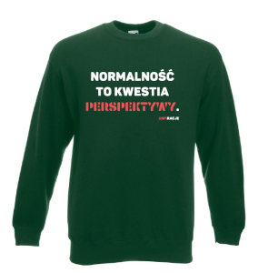 Bluza klasyczna: Normalność to kwestia perspektywy.
