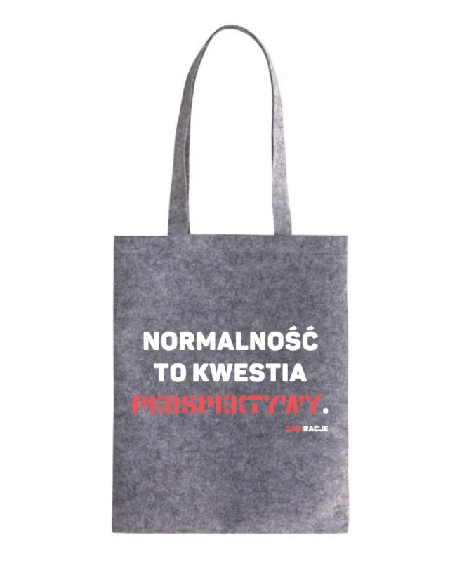 Normalność torba filcowa szara apiracje.png