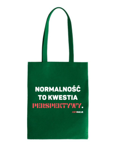 Normalność torba filcowa zielona apiracje.png