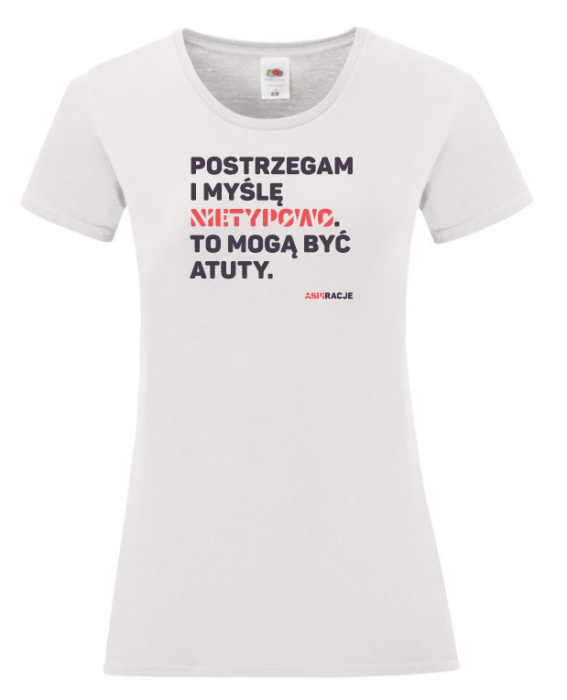 Aspiracje_nietypowo_koszulka_damska_biała.png