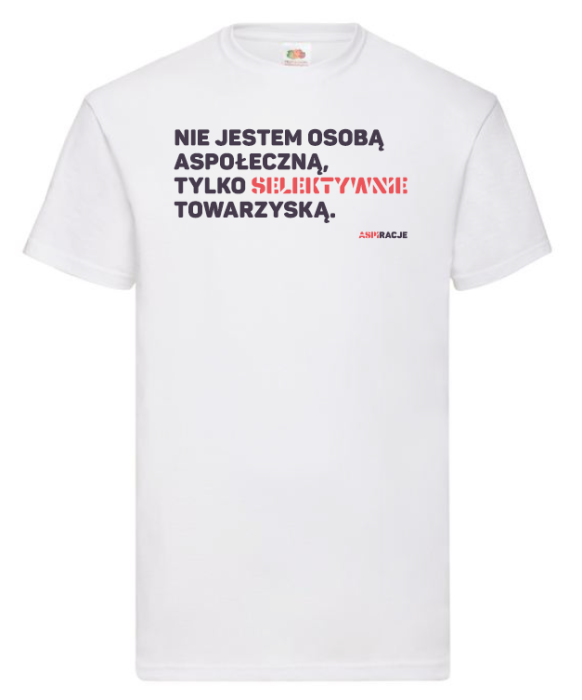 Aspiracje_aspołeczny_koszulka_biała_męska.png
