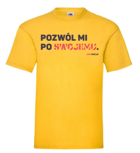 T-shirt dziecięcy: Pozwól mi po swojemu.