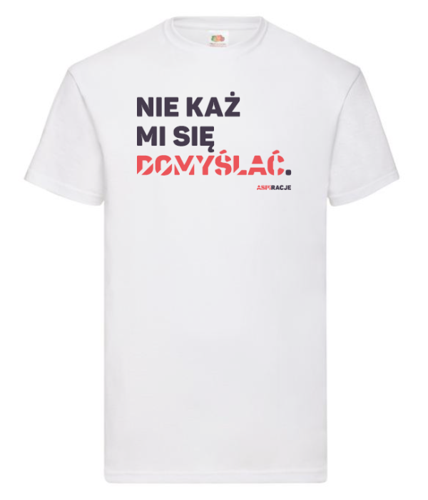 Aspiracje_domyślać_koszulka_biała_męska.png