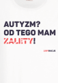 Koszulka ASPIRACJE Autyzm? Od tego mam zalety! Dzień świadomości autyzmu
