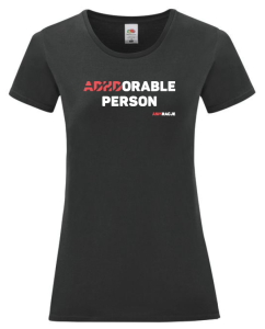 T-shirt damski: ADHDorable person
