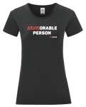 T-shirt damski: ADHDorable person [rozm. 2XL]