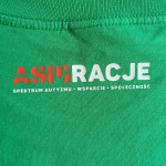 T-shirt dziecięcy: Zapomnij o autyzmie. Skup się... [rozm. 116 cm]