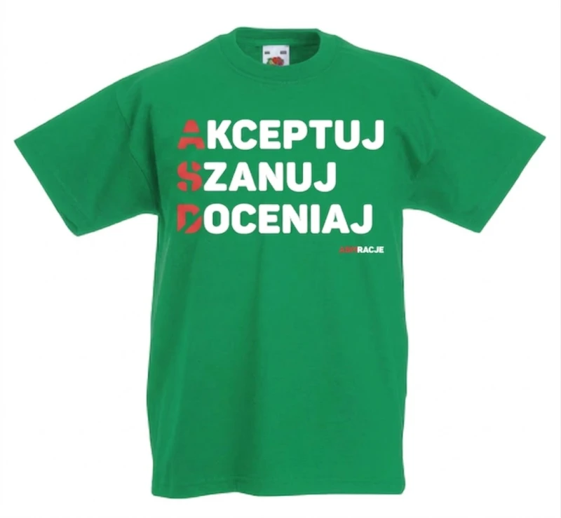ASD koszulka kids aspiracje zielona.jpeg