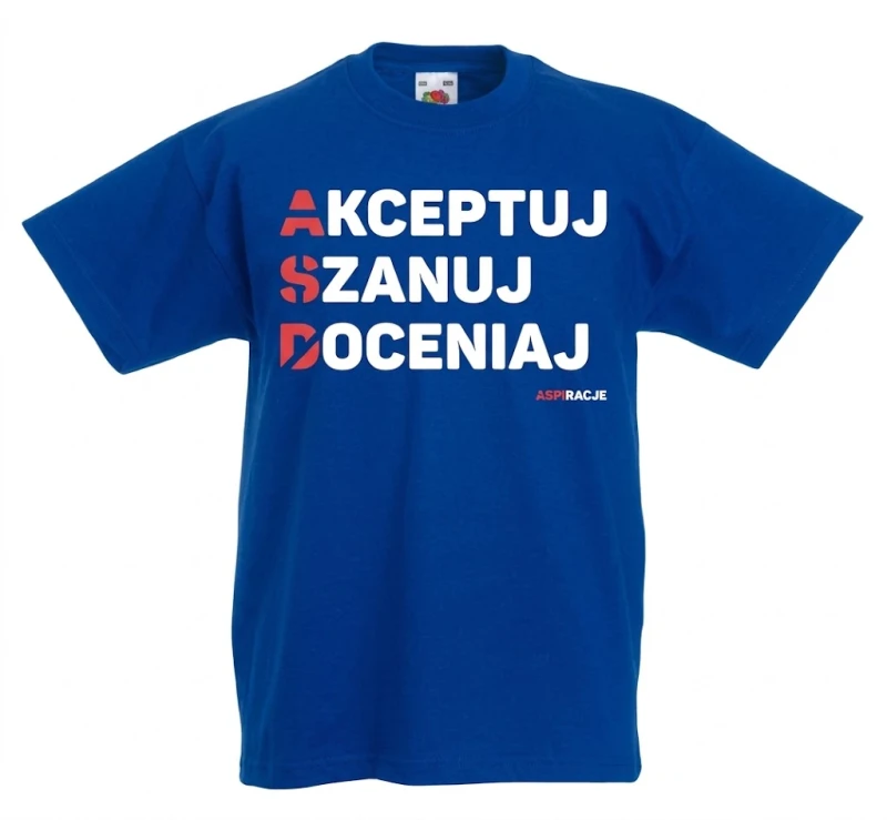 ASD koszulka kids aspiracje ciemnoniebieska.jpeg