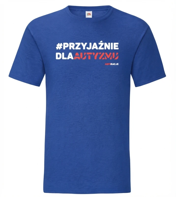koszulka męska aspiracje ciemnoniebieska #przyjaźniedlaautyzmu.jpeg