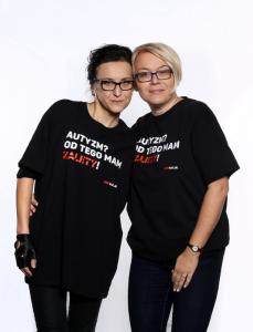 Koszulka ASPIRACJE Autyzm? Od tego mam zalety! Dzień świadomości autyzmu