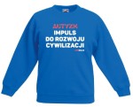 Bluza dziecięca: Autyzm - impuls do rozwoju cywilizacji