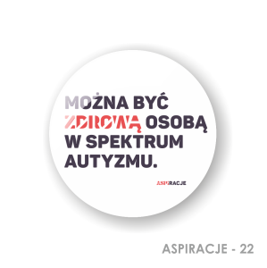 Button Zdrowa osoba