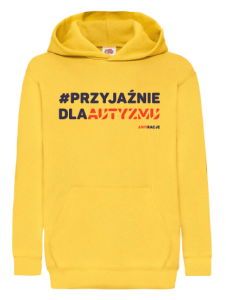 Bluza dziecięca z kapturem: #PrzyjaźnieDlaAutyzmu 