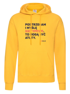 Bluza z kapturem: Postrzegam i myślę nietypowo. To mogą być atuty.