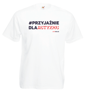 T-shirt klasyczny: #PrzyjaźnieDlaAutyzmu