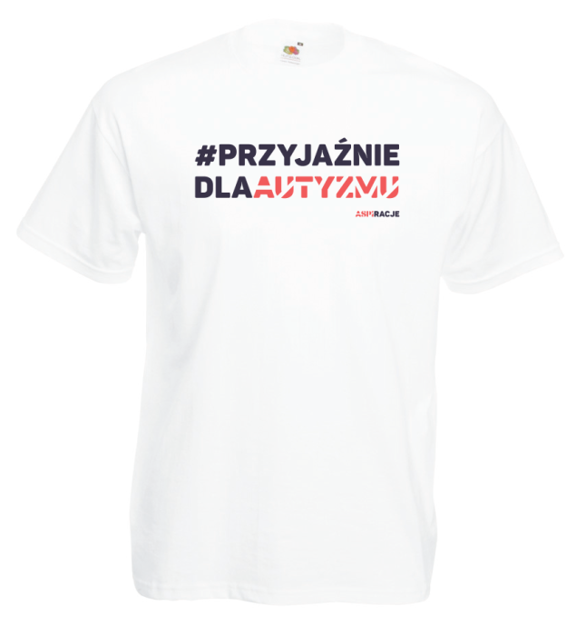 Koszulka ASPIRACJE #PrzyjaznieDlaAutyzmu Dzień świadomości autyzmu
