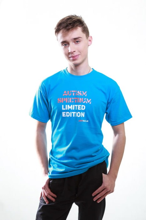 Koszulka ASPIRACJE Autism spectrum limited edition Dzień świadomości autyzmu