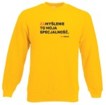 Bluza klasyczna: ZAmyślenie to moja specjalność. 