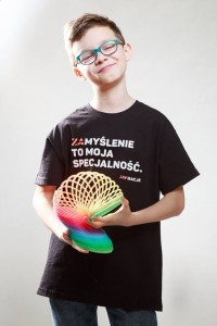 T-shirt dziecięcy: ZAmyślenie to moja specjalność.