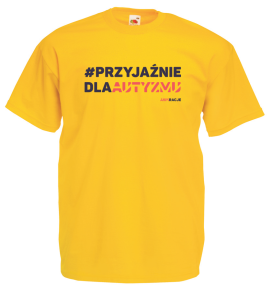 Koszulka ASPIRACJE #PrzyjaznieDlaAutyzmu Dzień świadomości autyzmu