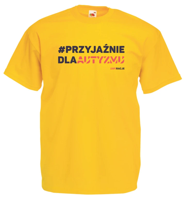 Koszulka ASPIRACJE #PrzyjaznieDlaAutyzmu Dzień świadomości autyzmu