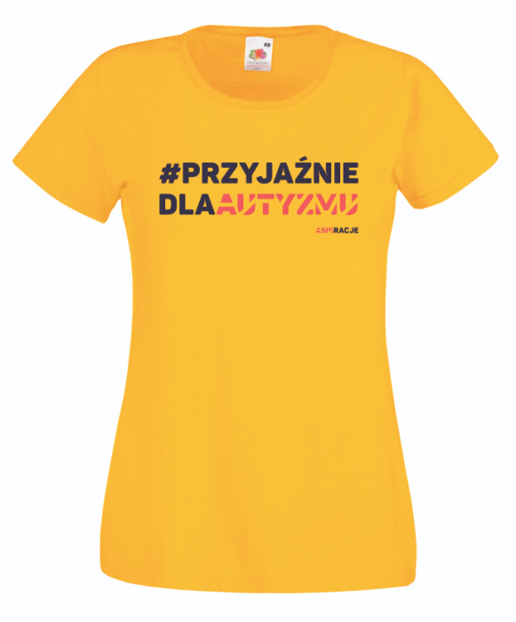 Koszulka ASPIRACJE #PrzyjaznieDlaAutyzmu Dzień świadomości autyzmu
