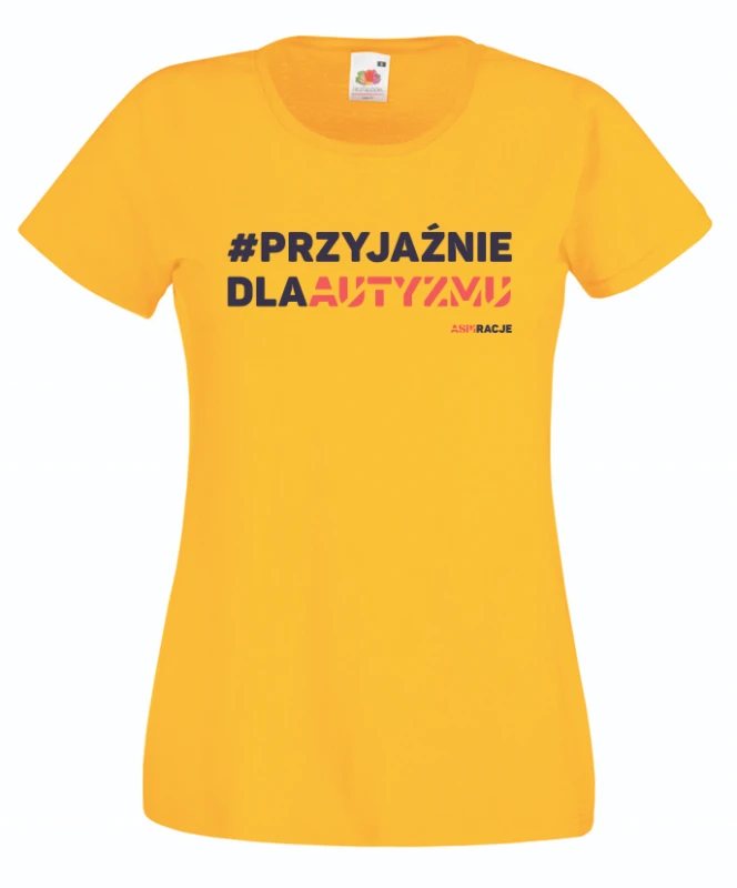 Koszulka ASPIRACJE #PrzyjaznieDlaAutyzmu Dzień świadomości autyzmu
